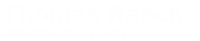 Logo von Personal Coach Thomas Raach